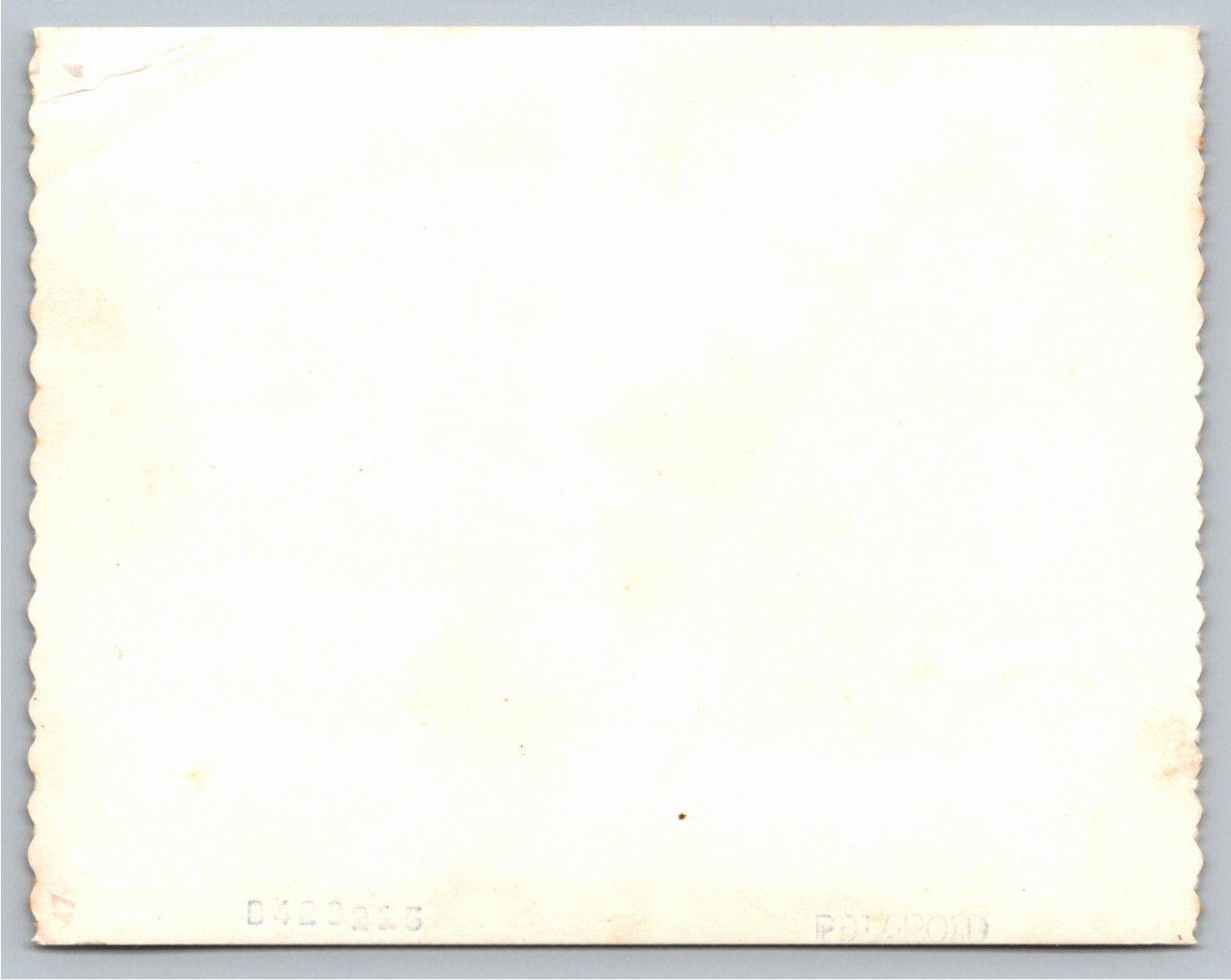 Vintage 1960s SS Los Angeles Ship Deck Black & White Photo - Back / Reverse View