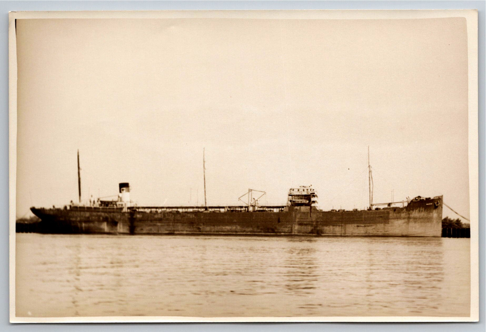 Vintage SS Gulfpride Oil Tanker Photo by R Scozzafava Brooklyn