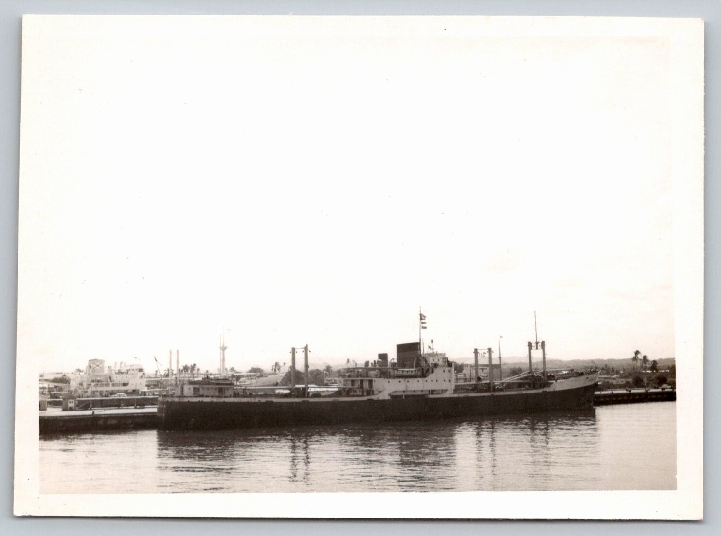 Vintage Mid-Century Maritime Ocean Freighter Photos - Set of 3 - Lot Photo 2