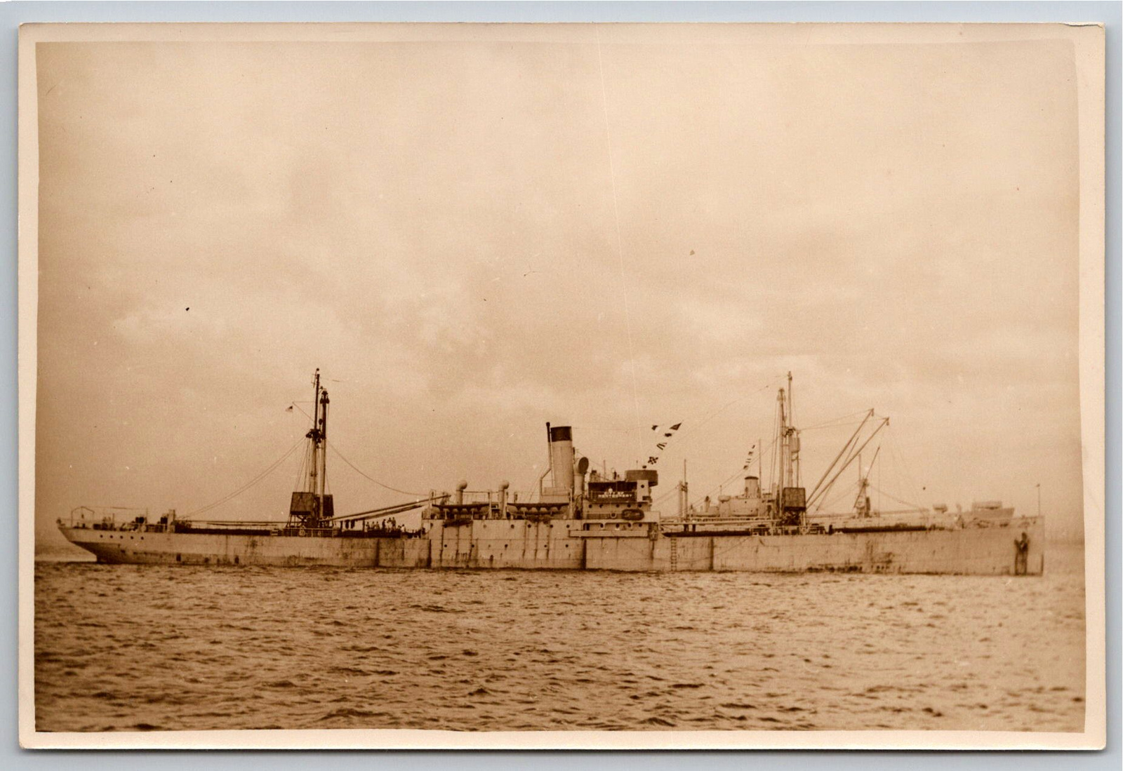 Vintage SS City of Montgomery Steamship Photo by Scozzafava