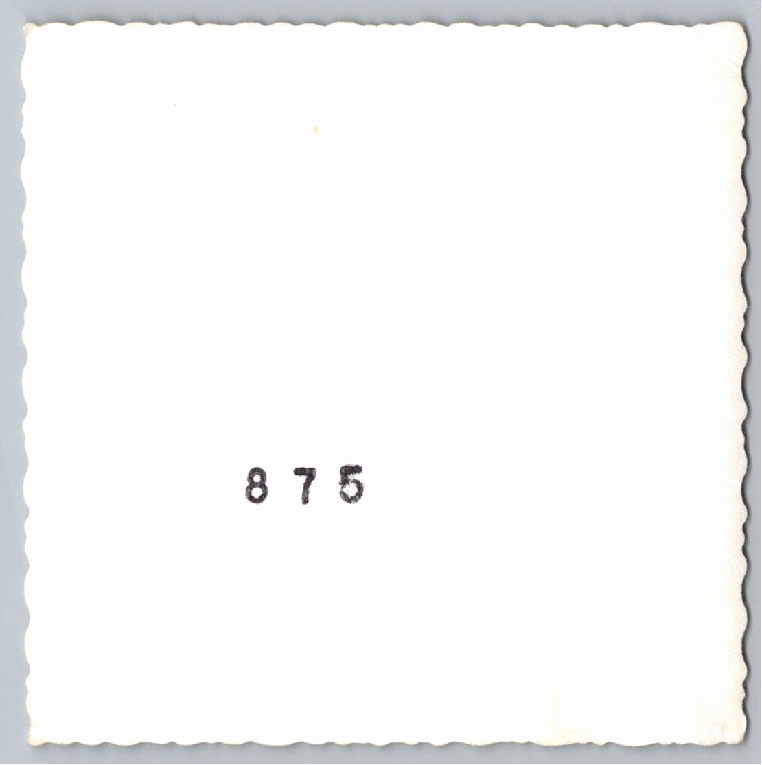 Vintage 1959 Semi Truck Tractor Sleeper Cab Snapshot Photo - Back / Reverse View