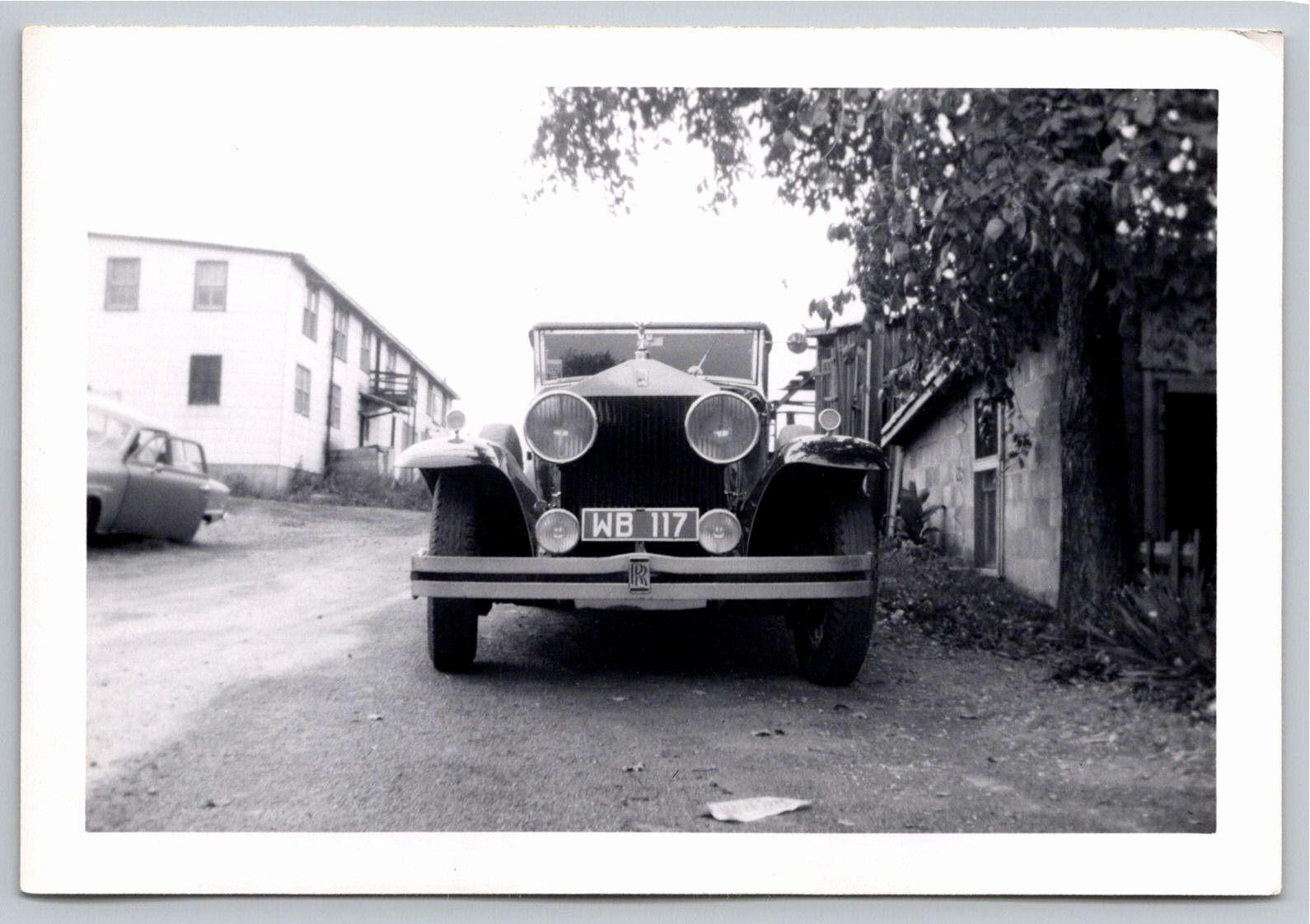 Vintage 1930s Rolls-Royce Classic Luxury Car Snapshot Photo