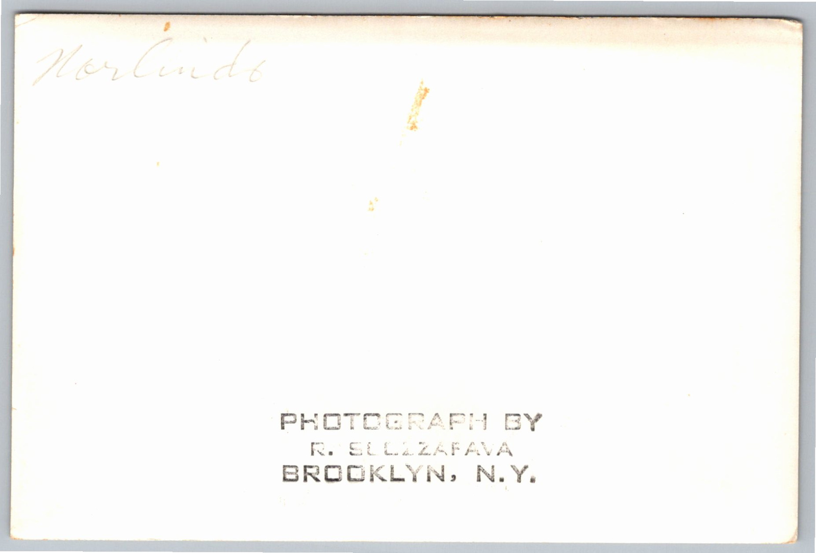 Vintage WWII SS Norlindo Steamship Photo Brooklyn Photographer - Back / Reverse View