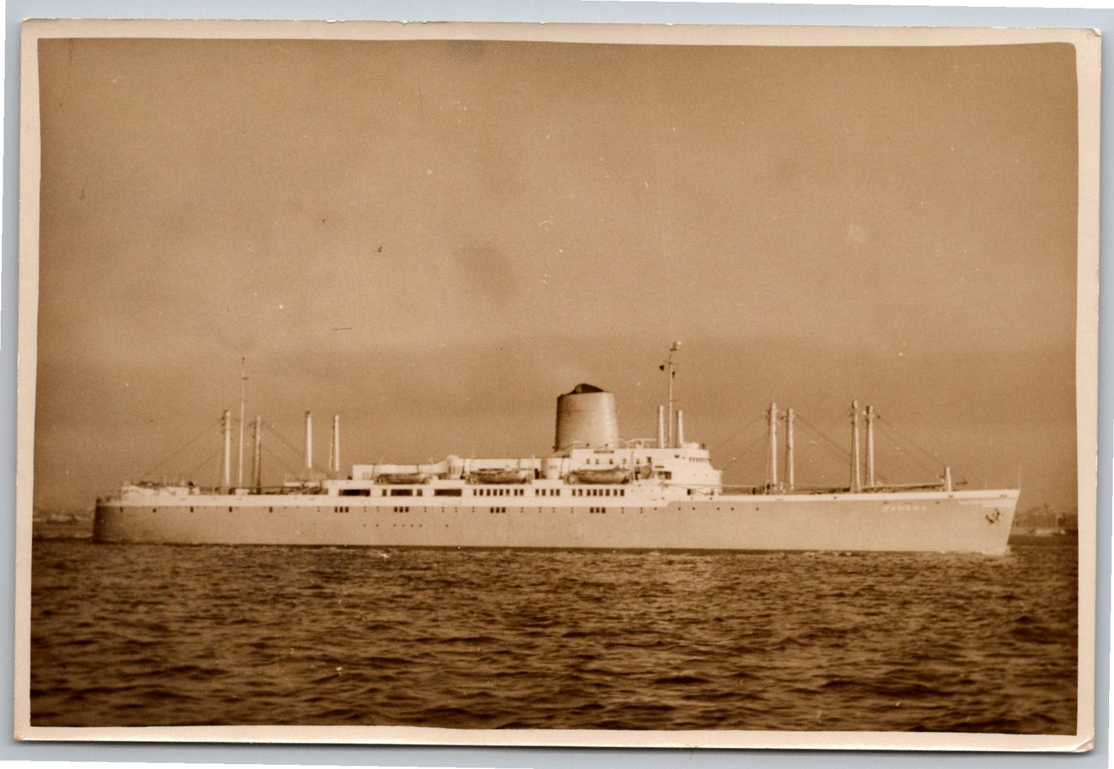 1930s SS Panama Ocean Liner Photo by R. Scozzafava Brooklyn